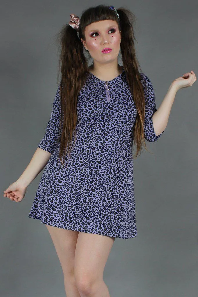 Animal Nature Leopard Mini Dress