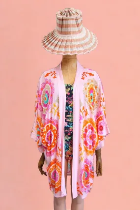 ANNA CHANDLER KIMONO PINK SUZANI