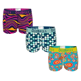 Atomic Bundle - Ladies Boxers 3 Pack Bundle