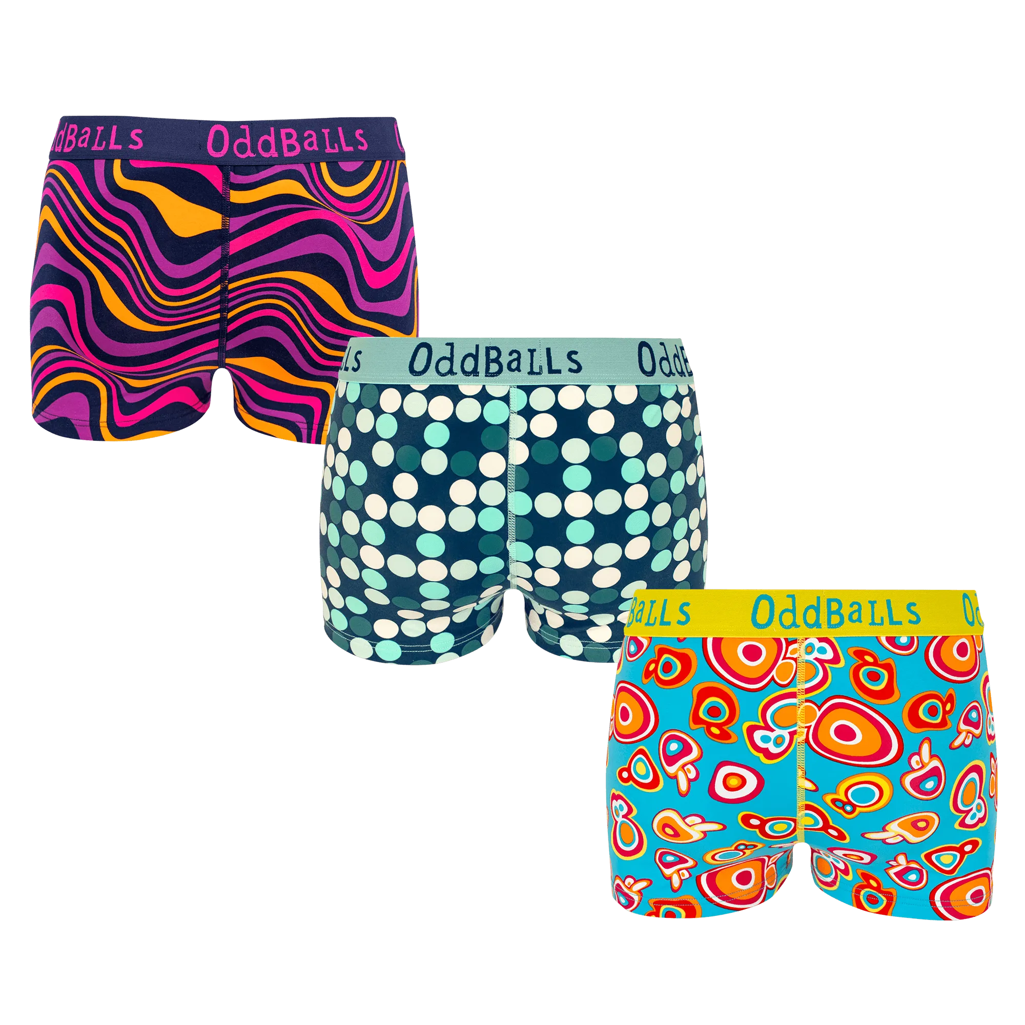 Atomic Bundle - Ladies Boxers 3 Pack Bundle