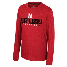 Boys' Nebraska Huskers Youth Schnelby Long Sleeve T-Shirt