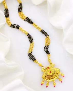 BRILLIANT GOLDEN FINISH MANGALSUTRA