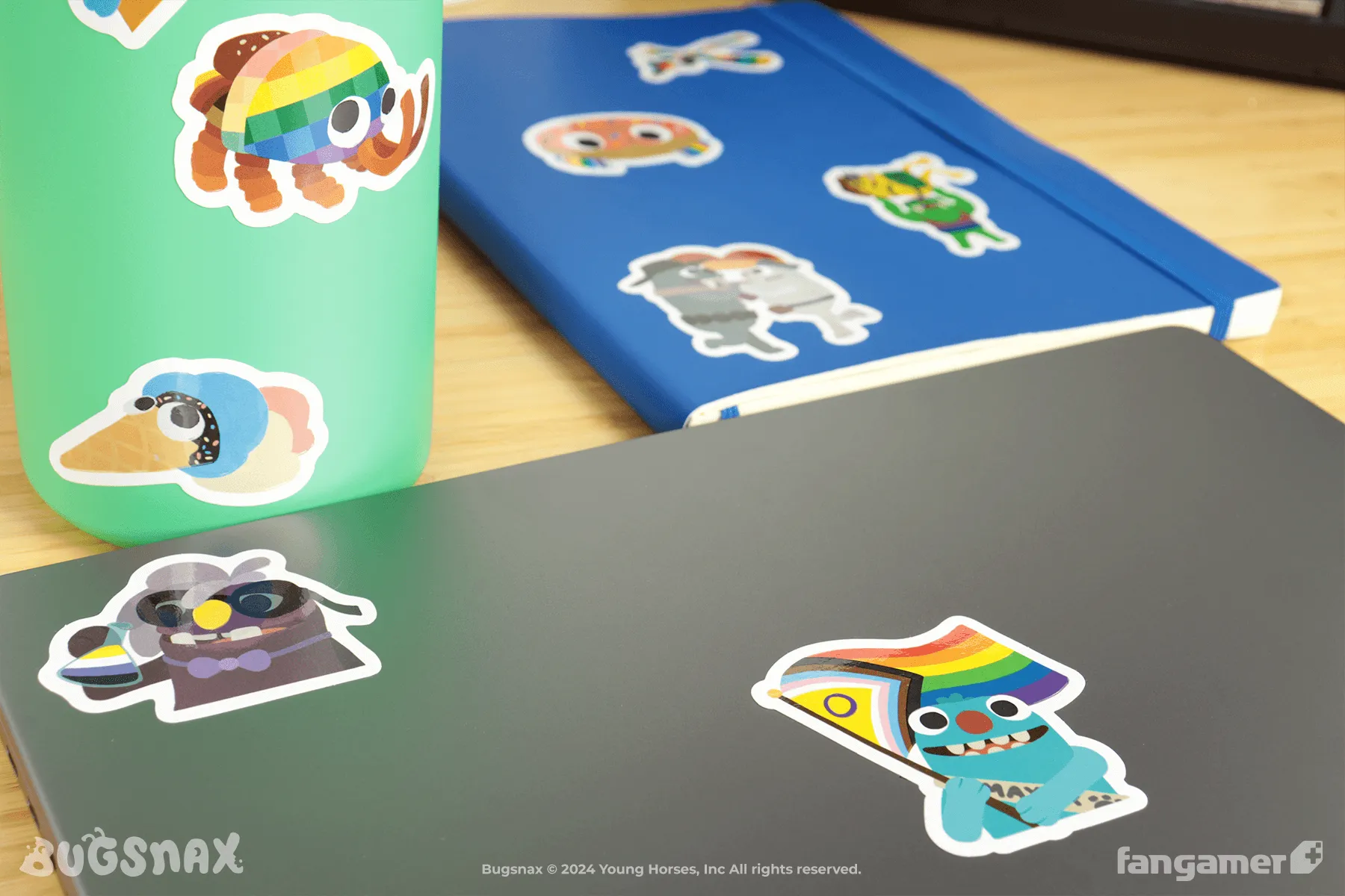 Bugsnax Pride Sticker Pack