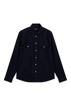 Carlos Reg Cord Shirt / JL Navy