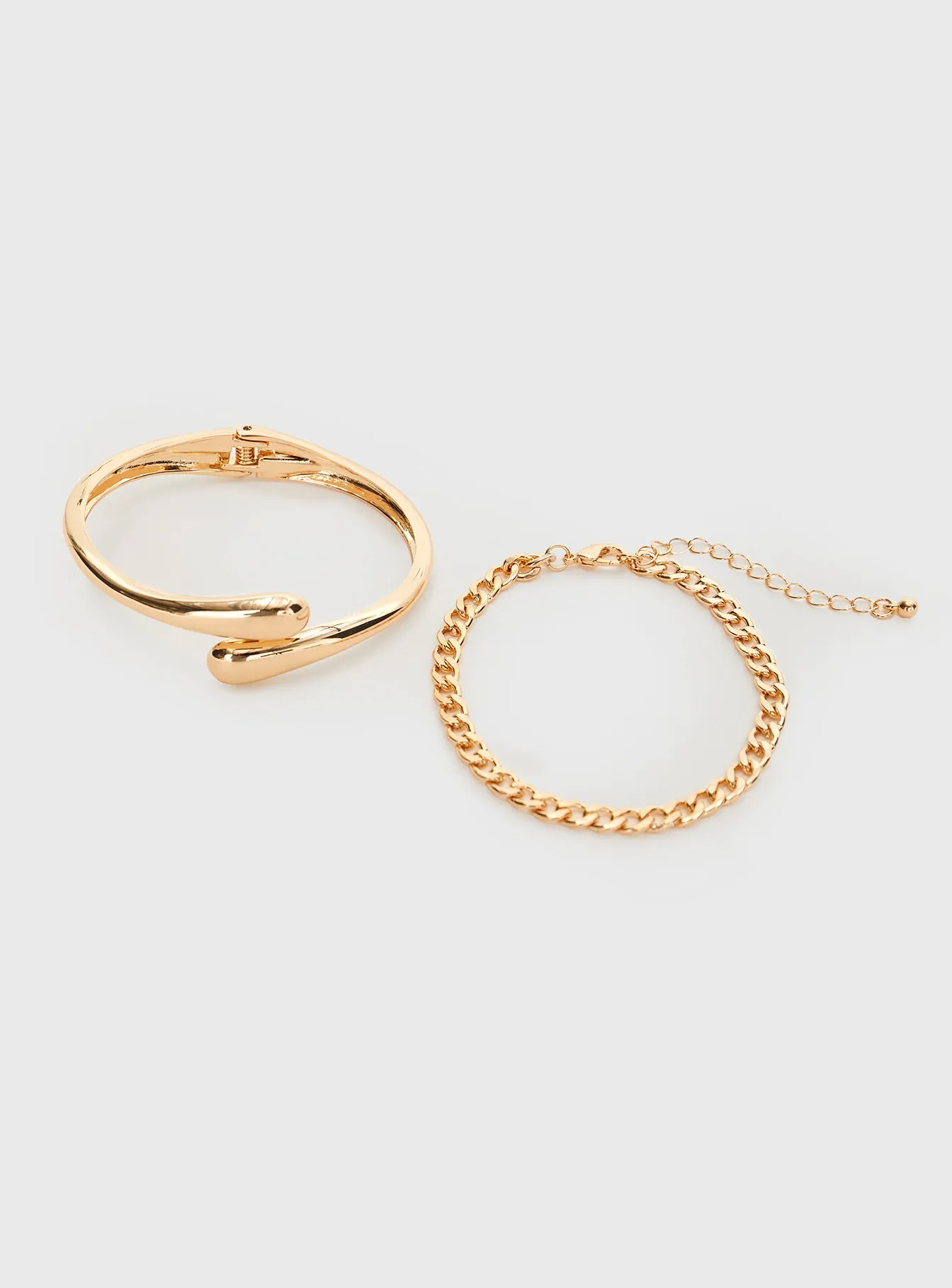 Elle Bracelet Set Gold