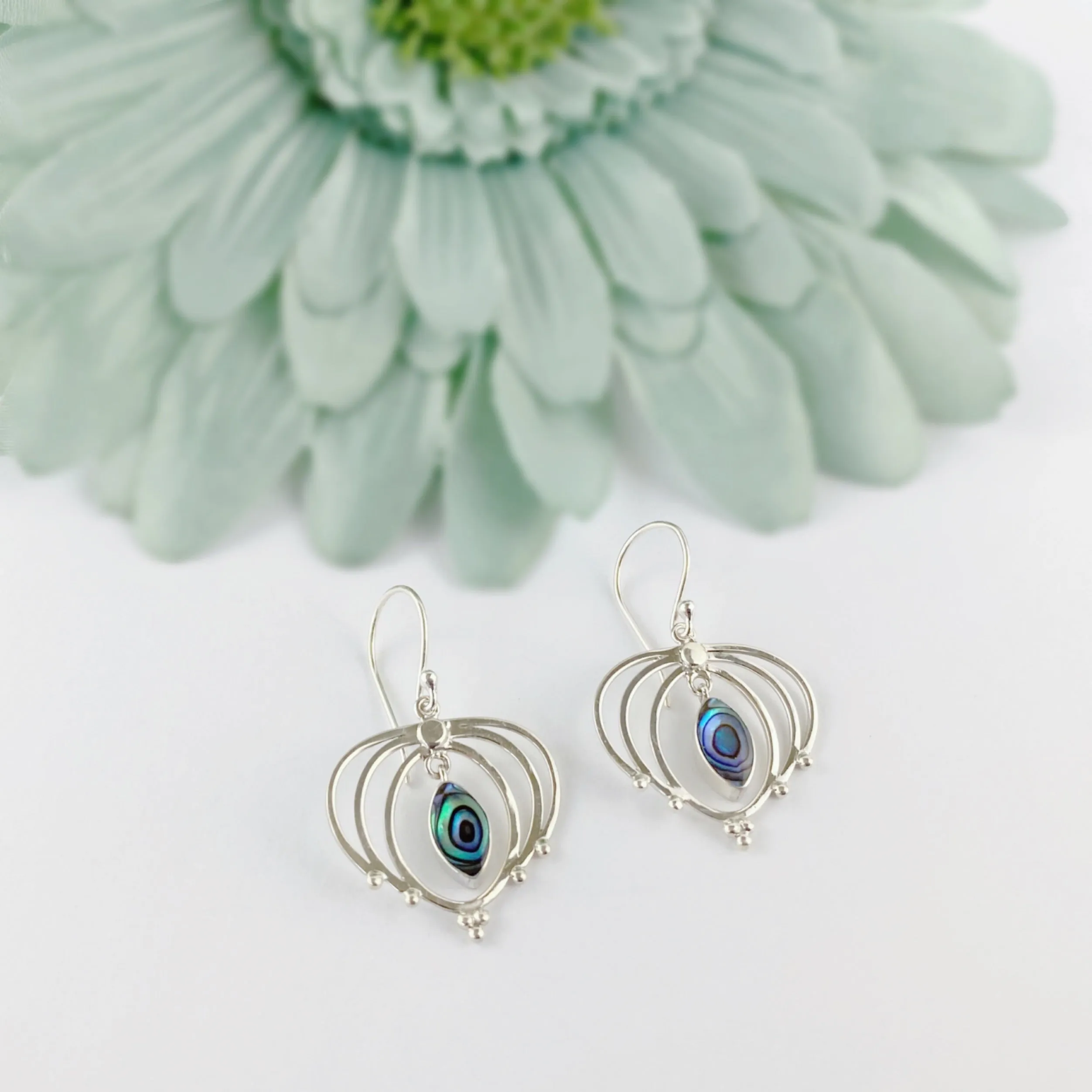 Green Chandelier Earrings - VE419