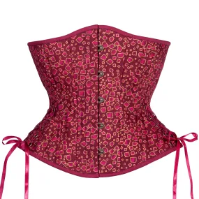 Imperfect Hearts Corset, Hourglass Silhouette, Regular W/Hip Ties