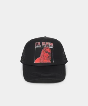 Lil Wayne Box Trucker Hat - Black