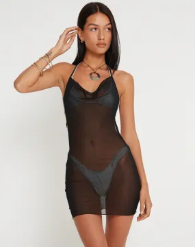 Maye Mini Dress in Black