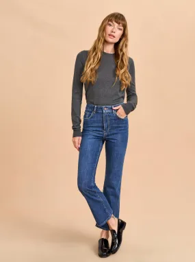 Meredith High-Rise Cropped Flare Jean