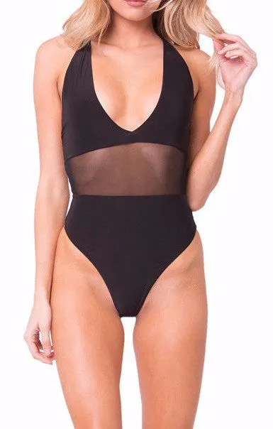 MESH WAIST BODYSUIT