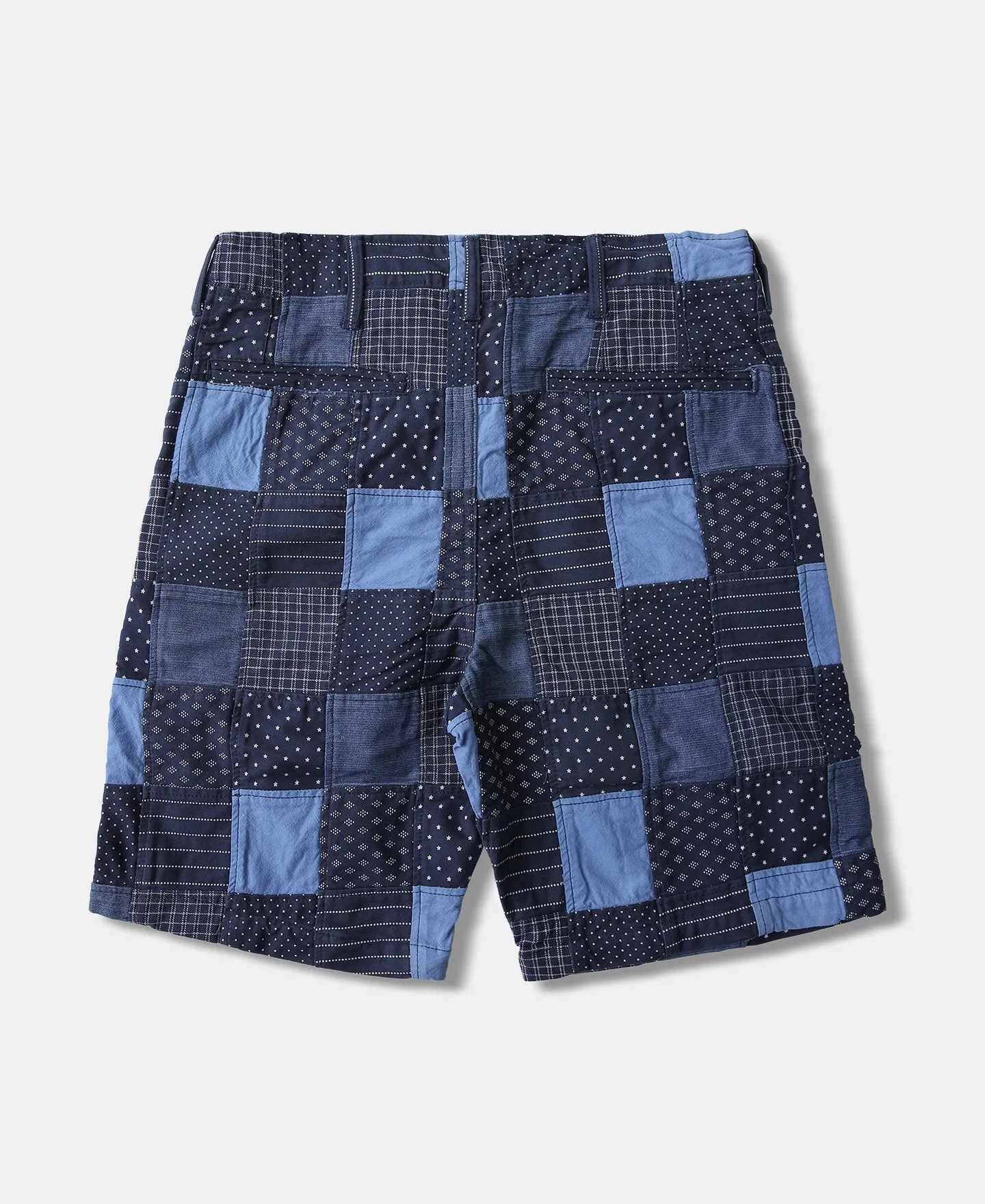 Wabash Patchwork Cotton Shorts